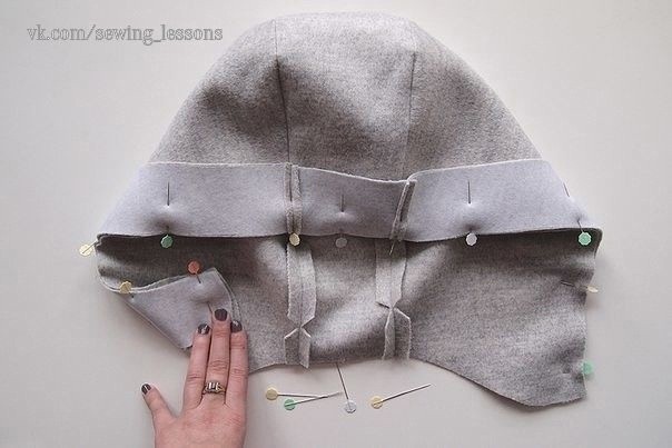 Мастер-класс по пошиву капюшона Мастер-класс по пошиву капюшона