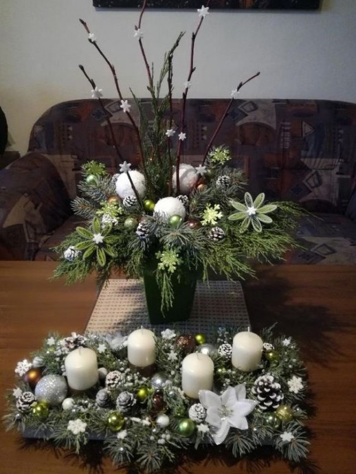 Новогодние букетики Новогодние букетики