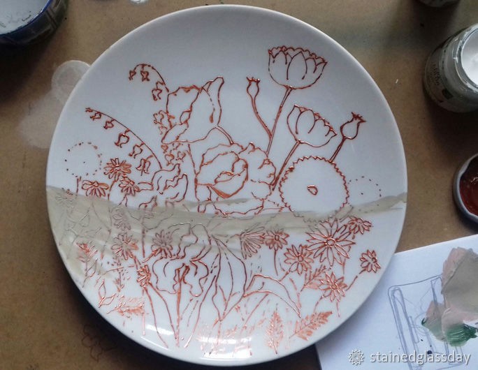 Полевые цветы на тарелке Полевые цветы на тарелке