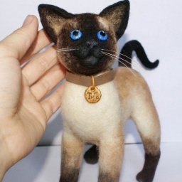 Как "свалять" сиамскую кошечку