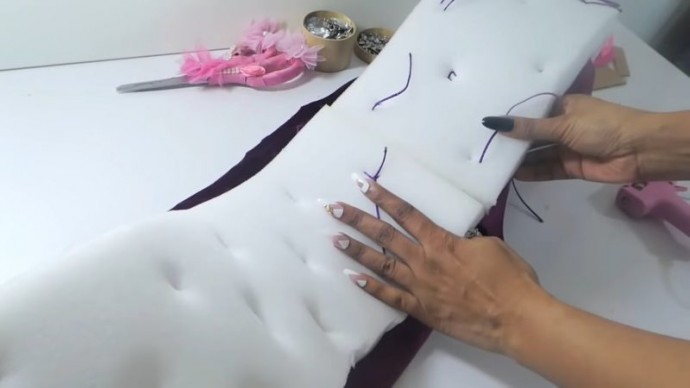 Мастерим пуфик быстро и легко