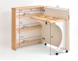 Необычный складной стол