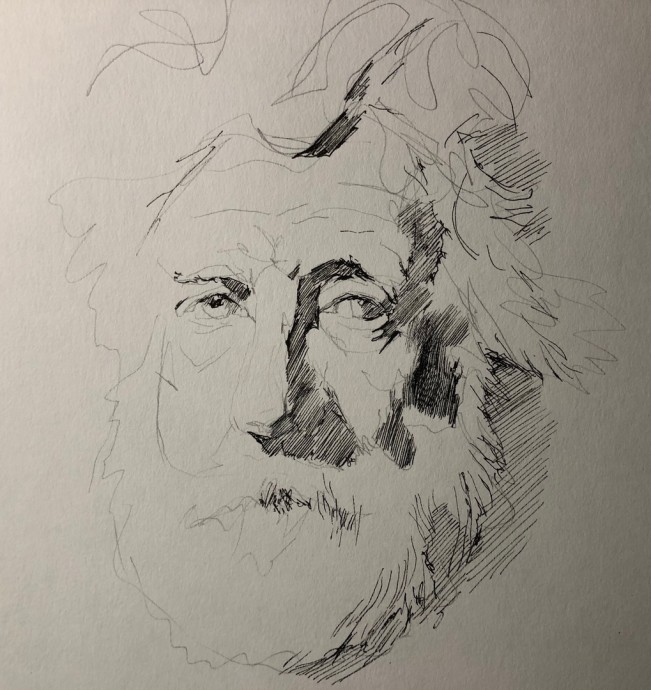 Портрет пожилого мужчины