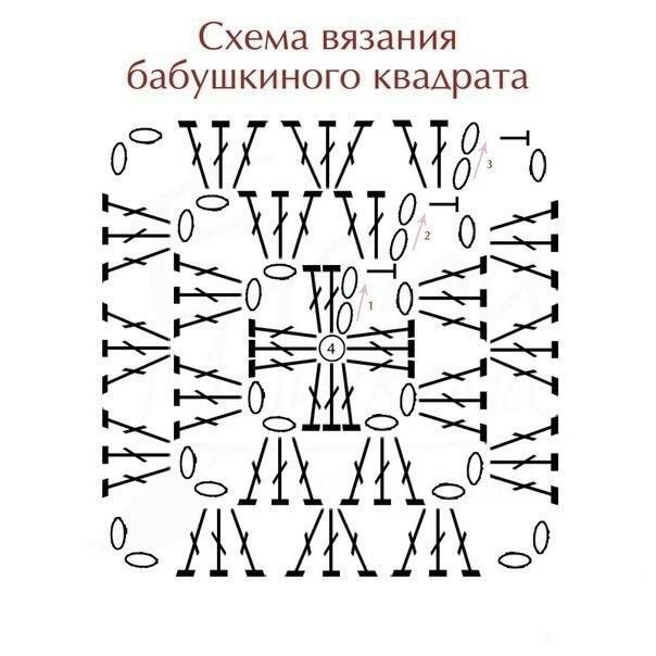 Творчество из квадратных мотивов