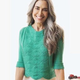 Πуловep спицами