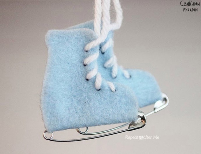 Забавные миниатюрные коньки