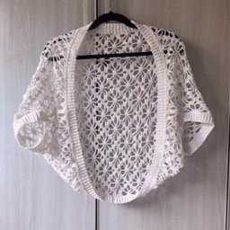 Ажурное болеро крючком