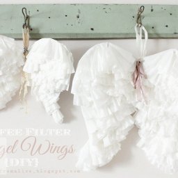 Делаем крылышки ангелочка