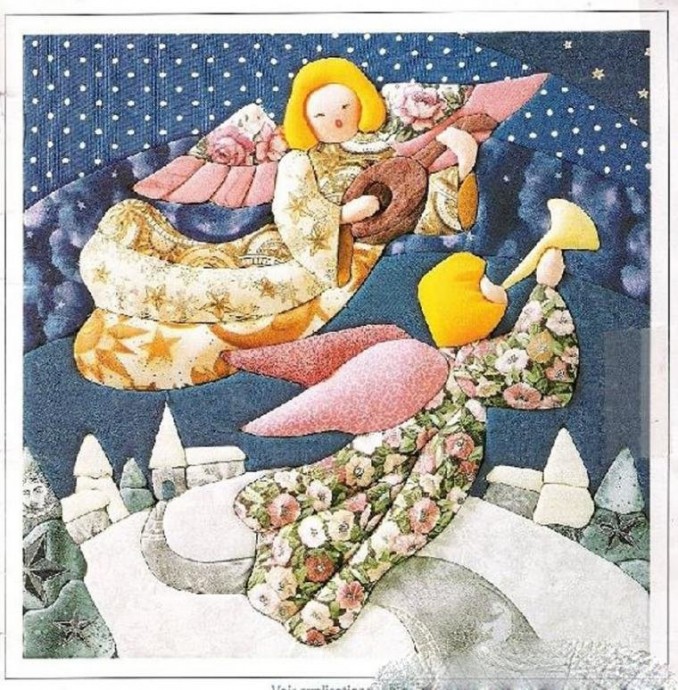 Картины в технике пэчворк: идеи для творчества