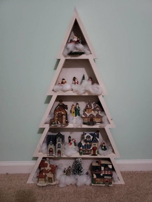 Ёлочки из досочек