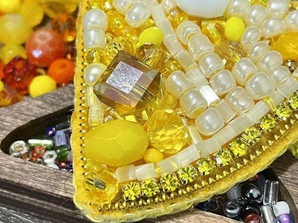 Лимончик из бисера
