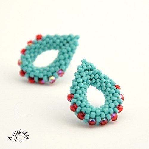 Серьги-капельки