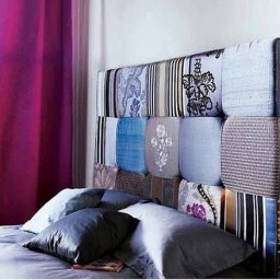 Мягкое изголовье кровати