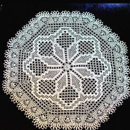 ​Невероятные салфетки крючком