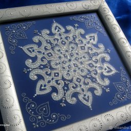 Панно "Снежинка"