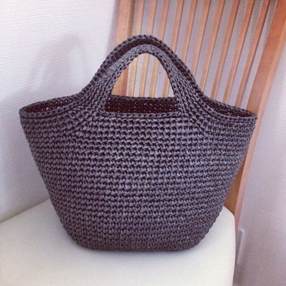 Сумка крючком со схемами вязания