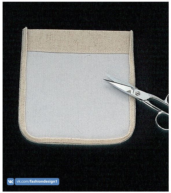 Как пришить накладной карман невидимым швом