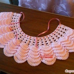 Красивый узор "Пелеринка"