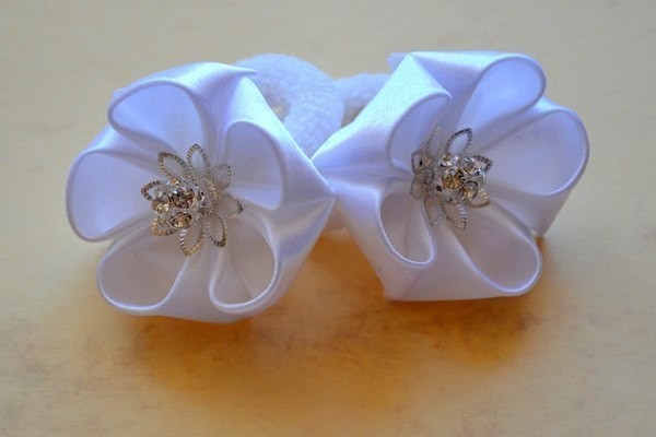 Цветы канзаши