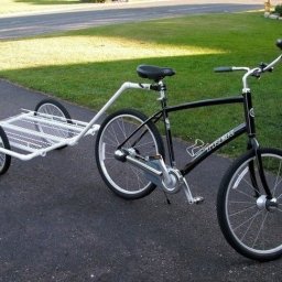 Велоприцеп из пластиковых труб своими руками