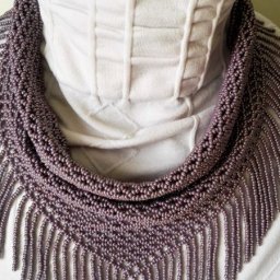 Бахрома для колье-косынки