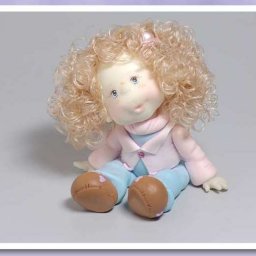 Кукла из холодного фарфора