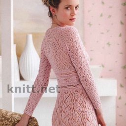 Летнее пальто с ажурными узорами