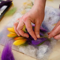 Пошаговое валяние из шерсти для начинающих