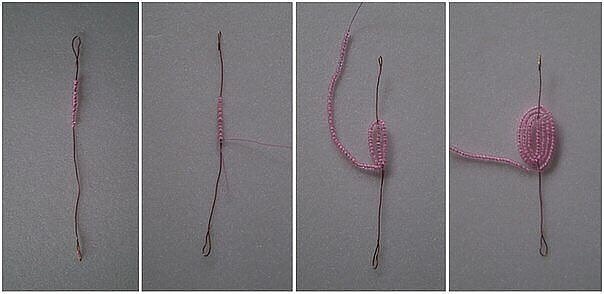 Тюльпаны из бисера