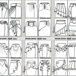 ​Варианты моделирования юбок