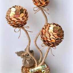 Денежный топиарий