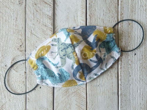 Детская маска из трикотажа