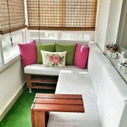 Идеи для застекленных балконов: пусть вечера станут уютнее