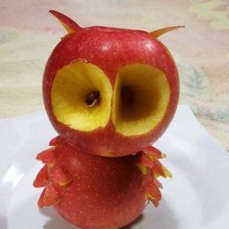 Пошаговая инструкция создания совы в технике карвинга