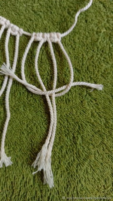 Подсвечник в технике макраме Подсвечник в технике макраме