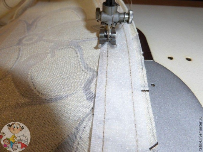 Делаем оконные шторки на липучках