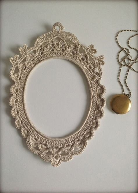 Вязаные рамки Вязаные рамки