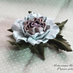 Как сделать розу из кожи