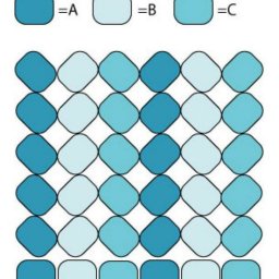 ​Плетем жгут из бисера: техника трехцветного бисероплетения