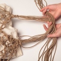 ​Плетение сумки-авоськи: мастер-класс