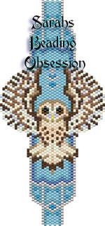 Схемы браслетов с совушками