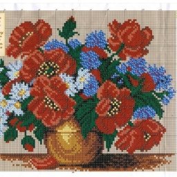 Схемы вышивки цветов