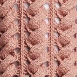 ​Совершенно неожиданный по своей красоте узор