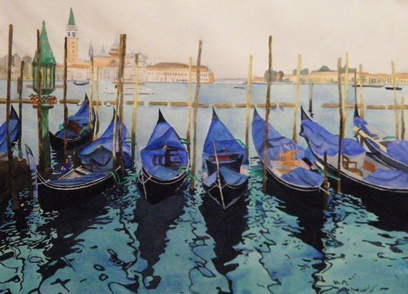 Урок рисования: Венеция