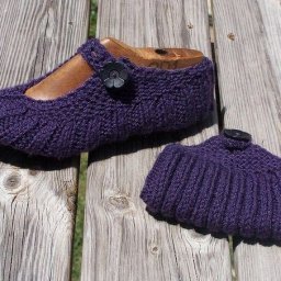 ​Вязаные следки