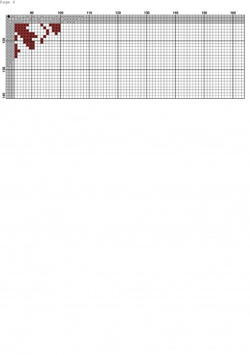 Вышитые сердца