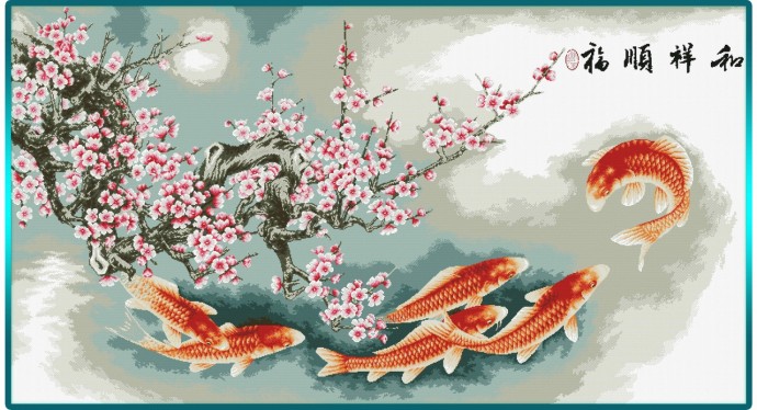 Вышивка "Мудрость и долголетие"