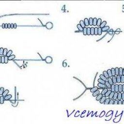 Французская техника плетения бисером: остроконечный лепесток