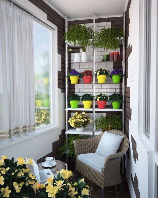 Идеи обустройства балкона или лоджии