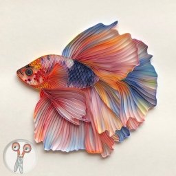 ​Изумительные рыбки в технике квиллинга